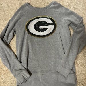Victoria's Secret PINK  Green Bay Packers Sweatshirt